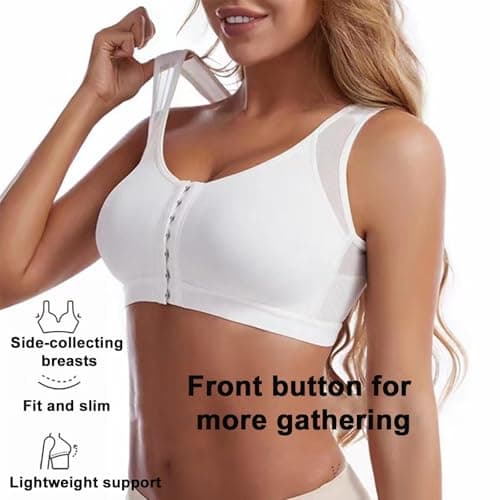 Soft Plus Size Supportive Wireless Push Up Bra with Full Coverage