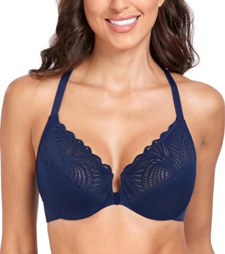 Lemorosy Women's Full Figure Plus Size Everyday Underwire Bra
