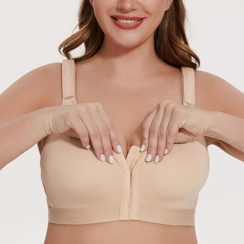 Women's Wirefree Post Surgery Plus Size Bra