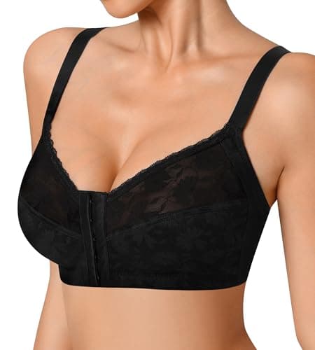 Irocue Women's Front Closure Posture Corrector Bra