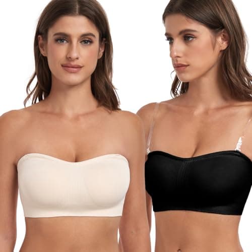YHGV Convertible Comfort Strapless Bra with Non-Slip Silicone
