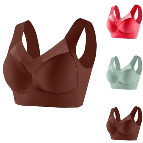 Anti-Sagging Ice Silk Bras for Women Plus Size Comfortably Soft