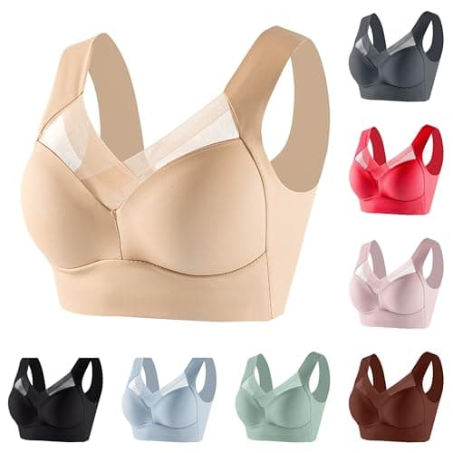 Zenchic Women's Everyday Seamless No-Wire Correcting Bra
