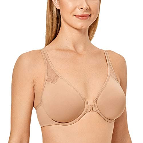 DELIMIRA Plus Size Seamless Comfort Underwire Bra