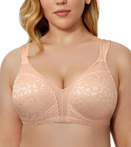 Wingslove Plus Size Wireless Minimizer Bra