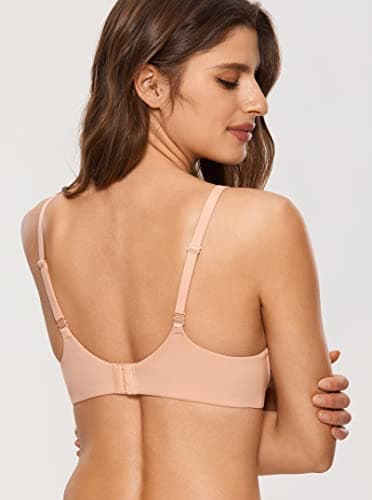 DOBREVA Women's Push Up Padded Bra No Underwire Comfortable