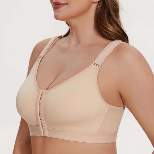 Women's Wirefree Post Surgery Plus Size Bra