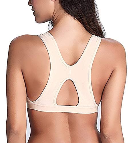 Shaperx Women's Post-Surgery Front Closure Sports Bra