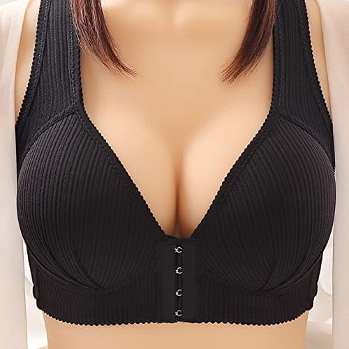 Hnodov Women's Wireless Sports Bra