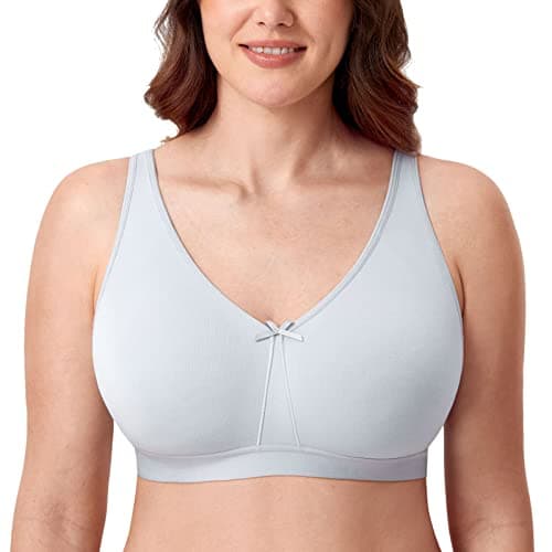 AISILIN Women's Wireless Plus Size Sleep Bra