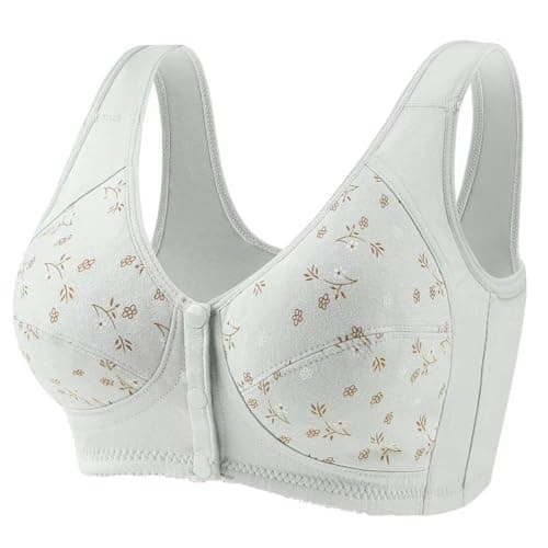 Comfortable Breathable Daisy Bra for Older Women Plus Size No Underwire