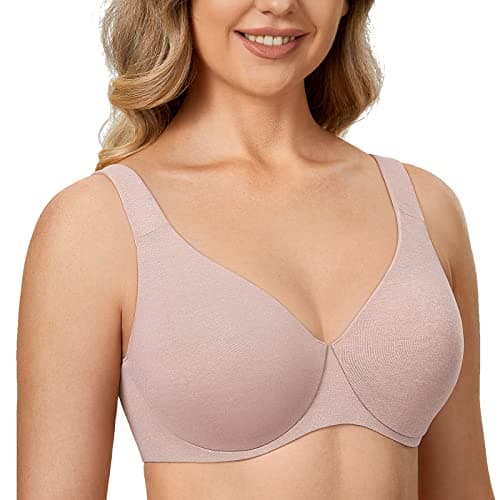 Delimira Women's Plus Size Minimizer Underwire Bras