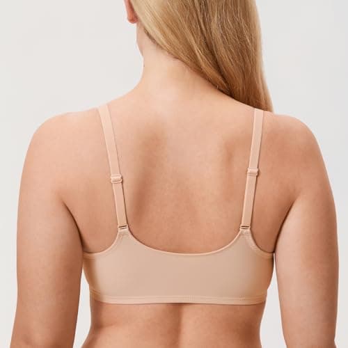 DELIMIRA Plus Size Seamless Plunge Underwire Bra