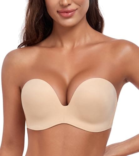 HACI Anti-Slip Wireless Push-Up Bra for Women