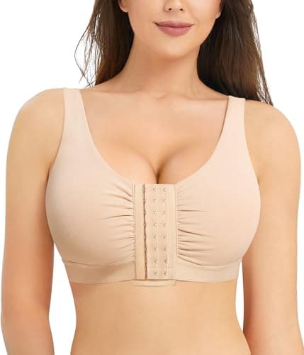 Brabic Post Surgery Minimizer Bras for Women - Full Coverage Comfort Bras