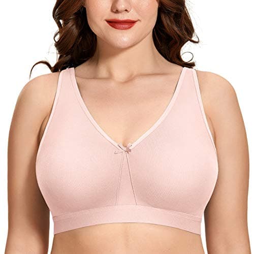 AISILIN Women's Wireless Plus Size Sleep Bra