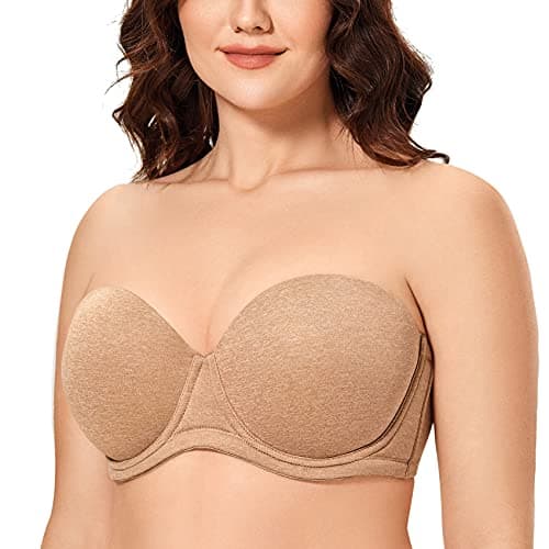 Delimira Plus Size Multiway Strapless Underwire Bra