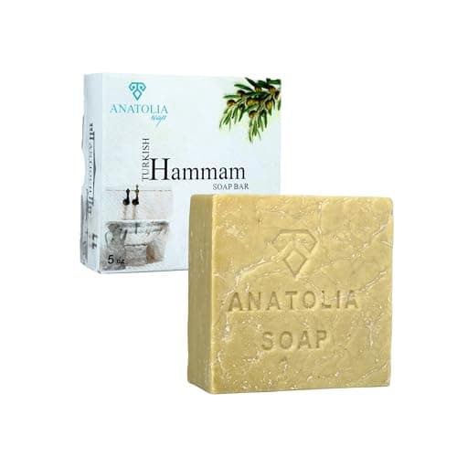 Anatolia Soap: Pure Turkish Olive Oil Body Bar (5 oz) - Handmade Natural Castille Soap for Men and Women