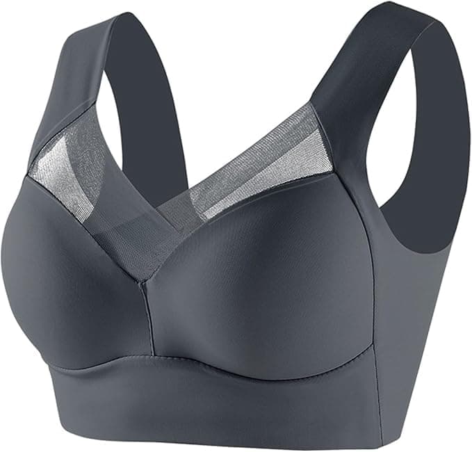 SHAOBGE Zen Chic Seamless Wireless Pushup Bra with Lysine Charm