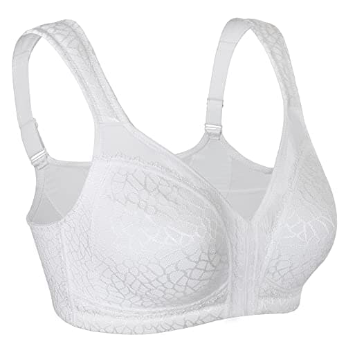 Wireless Comfy Back Support for Women (White, 40C)