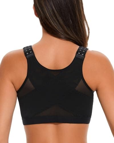 Schoolley Posture Corrector Bras for Women with Full Back Support and Smoothing Design
