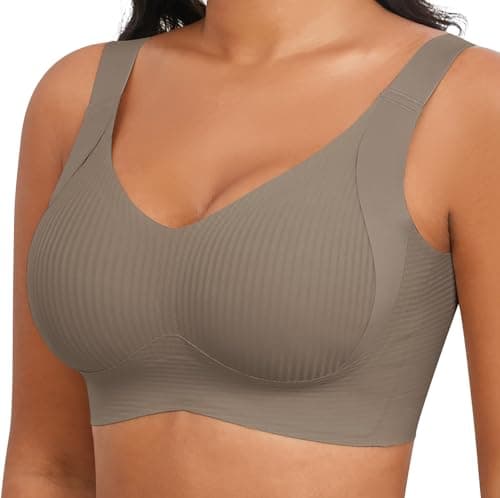 Xcutting Plus Size Wireless Bras for Women - Comfortable Full Coverage