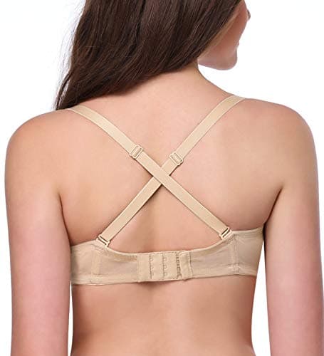 HANSCA Plus Size Anti-Slip Lift Underwire Conversion Bra