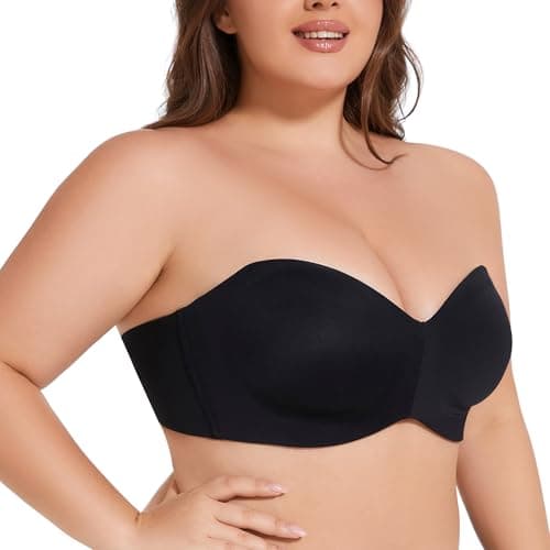 Sheroine Plus Size Seamless Push Up Bra for Large Breasts