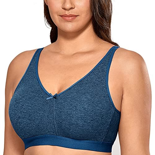 AISILIN Women's Wireless Plus Size Sleep Bra