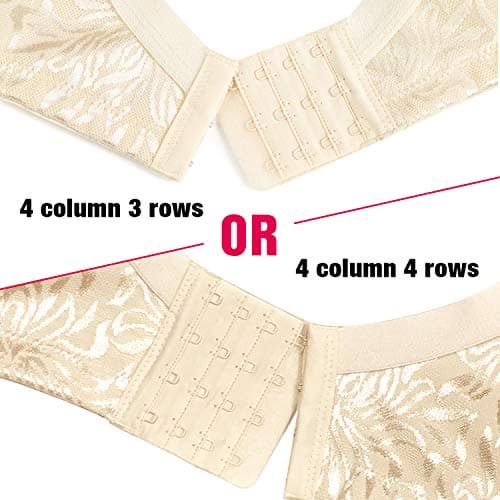 Wingslove Plus Size Comfortable Wire-Free Full Coverage Bra