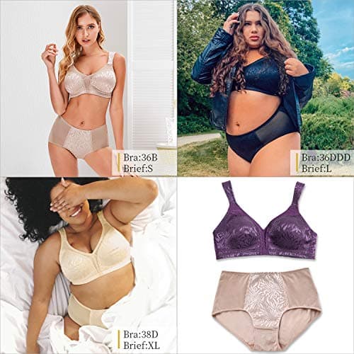 Wingslove Plus Size Comfort Minimizer Wire-Free Bra