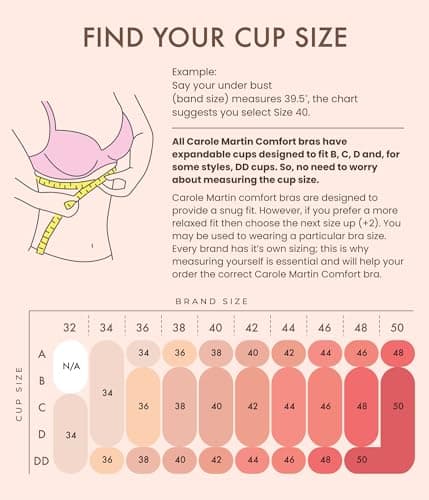 Wirefree Front Closure Bras for Women with Adjustable Straps - Carole Martin