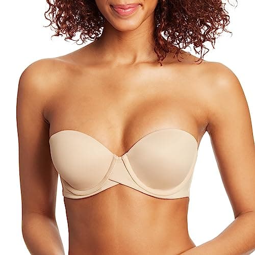 Maidenform Women's Self Expressions Stay Put Strapless Underwire Bra, 5-Way Straps