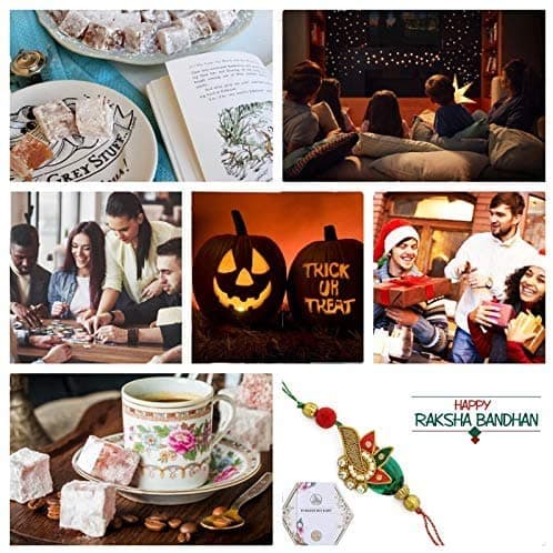 Haci Bekir Assorted Turkish Delight Gourmet Box - Vegan, Gluten-Free