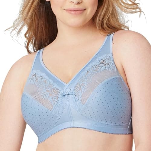Glamorise Women's Wirefree Minimizer Bra #1003