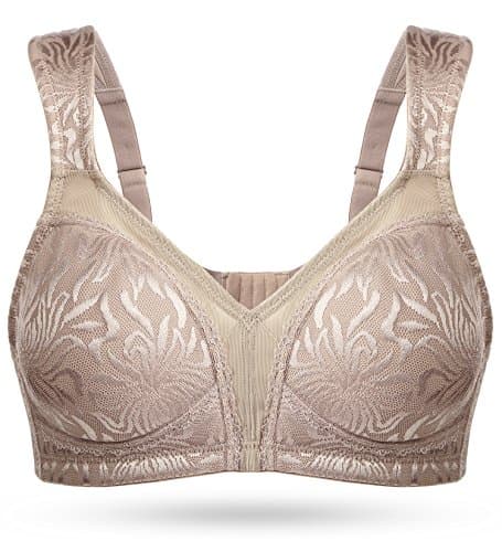 Wingslove Plus Size Comfort Minimizer Wire-Free Bra