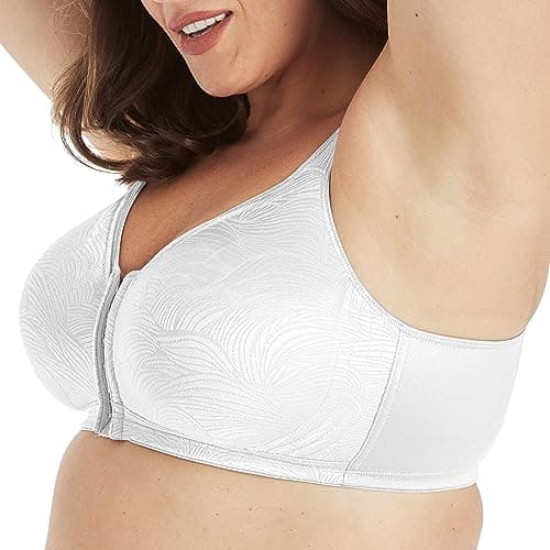 PLAYTEX Women's 18 Hour Wirefree Back Support Bra for Full Coverage Posture Improvement