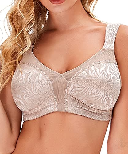 Wingslove Plus Size Wireless Minimizer Bra