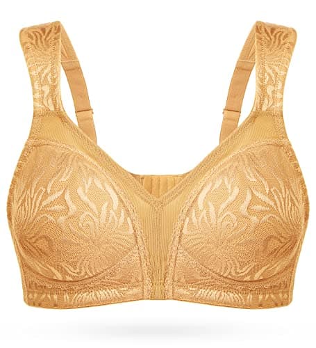 Wingslove Plus Size Comfort Minimizer Wire-Free Bra