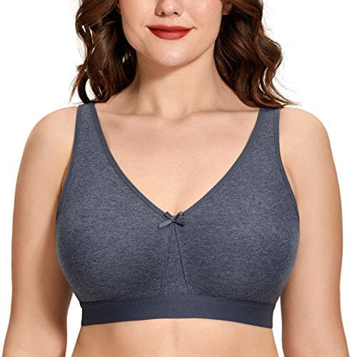 AISILIN Women's Wireless Plus Size Sleep Bra