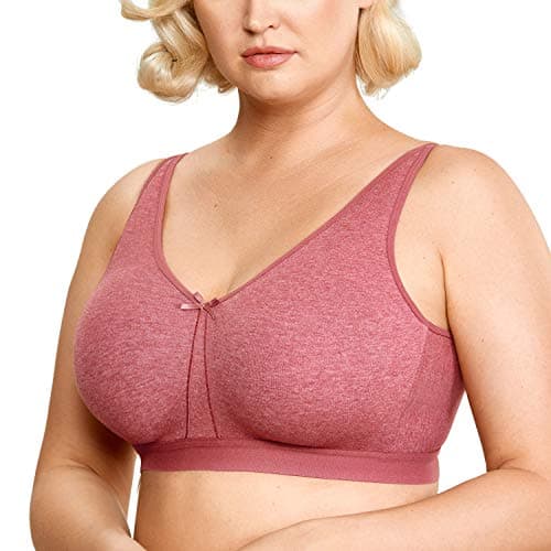 AISILIN Women's Wireless Plus Size Sleep Bra