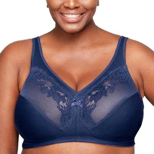 Glamorise Women's Wirefree Minimizer Bra #1003