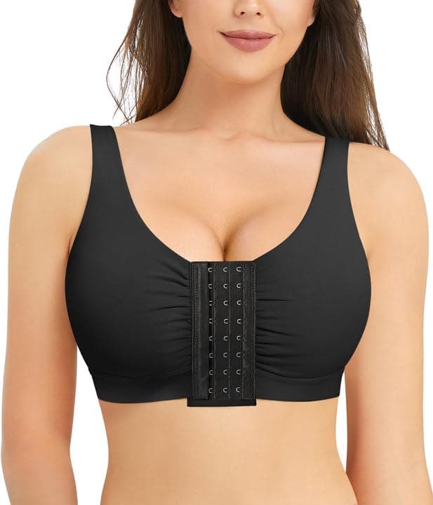 Brabic Post Surgery Minimizer Bras for Women - Full Coverage Comfort Bras