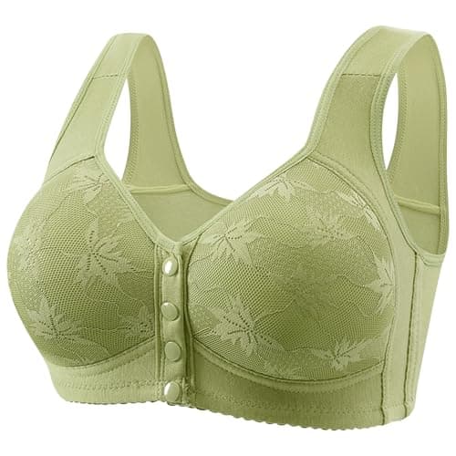Comfortable Breathable Daisy Bra for Older Women Plus Size No Underwire