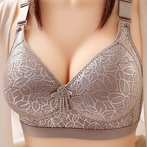 Hnodov Push Up Bras for Women - Glossy, Comfortable, Breathable Bra Underwear
