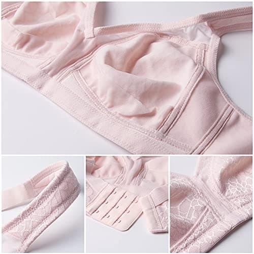 HACI Women's Minimizer Bra - Large Bust Support, Full Coverage, Non-Padded