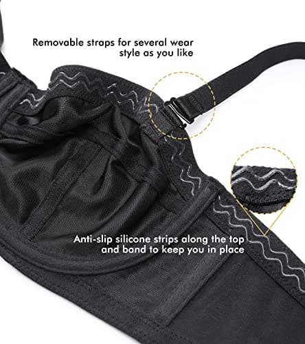 Delimira Plus Size Convertible Underwire Bra