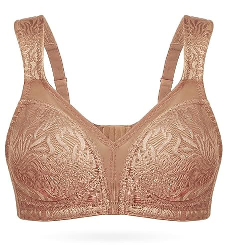 Wingslove Plus Size Comfort Minimizer Wire-Free Bra