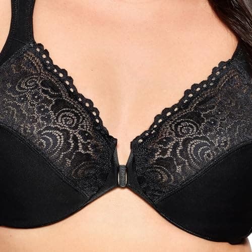 Women's Glamorise Wonderwire Front-Closure Bra #1245