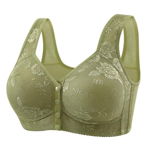 Comfortable Breathable Daisy Bra for Older Women Plus Size No Underwire